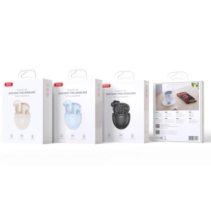 XO - XO TWS In-Ear Hörlurar Bluetooth ANC ENC - Blå