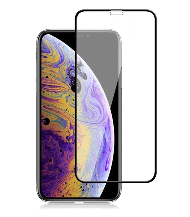 [1-PACK] Härdat Glas Skärmskydd iPhone 12 Mini - Svart | 5468 | AlltMobil