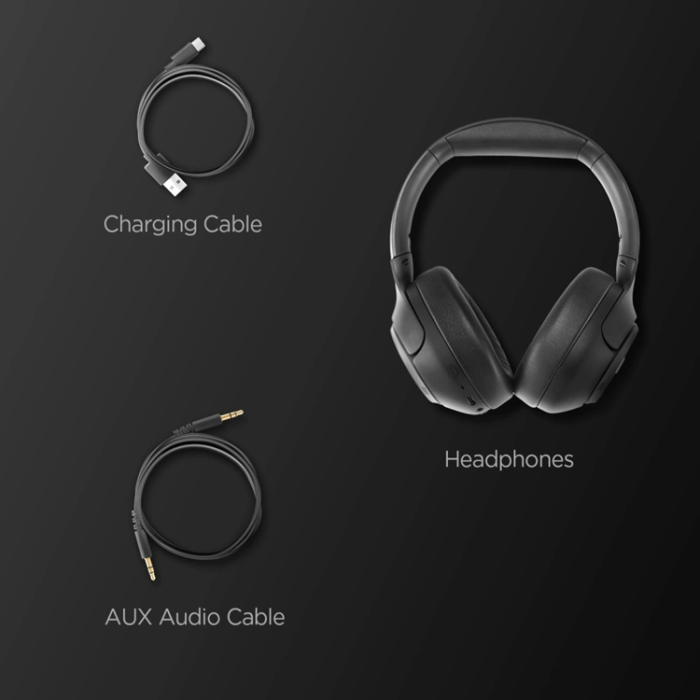 Spigen - Spigen Trådlösa hörlurar On-ear SA2403 Pro - Svart