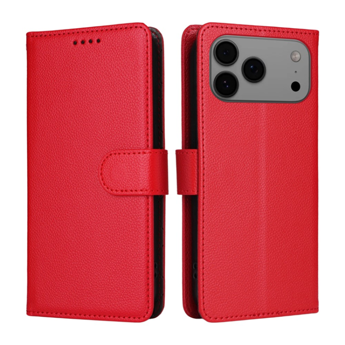 A-One Brand - iPhone 17 Pro Max Plånboksfodral RFID Blocking med Handledsrem