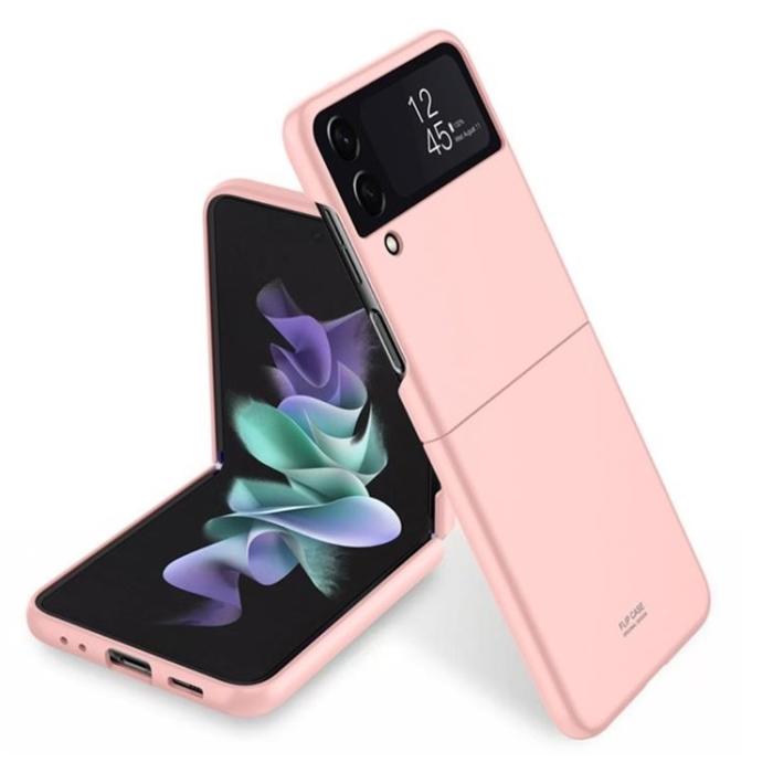 A-One Brand - Galaxy Z Flip 4 Skal Rubberized - Rosa