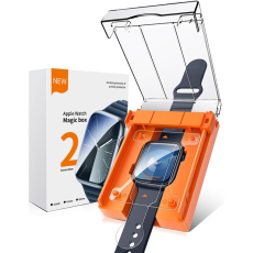 A-One Brand - [2-Pack] Apple Watch 7/8/9 (41mm) Plastfilm Skärmskydd - Clear
