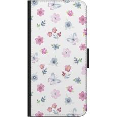iSecrets - Pl&aring;nboksfodral till Samsung Galaxy Note10 Lite med Blommor och fj&auml;rillar