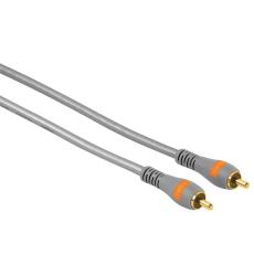 Hama - HAMA Kabel RCA - RCA Guld 3m Gr&aring; Hane - Hane TL