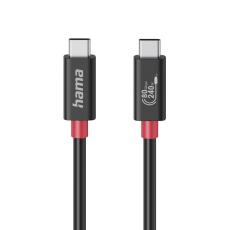 Hama - HAMA Kabel USB-C USB 4.0 Gen4 80 Gbit/S 240W 1.0M Svart