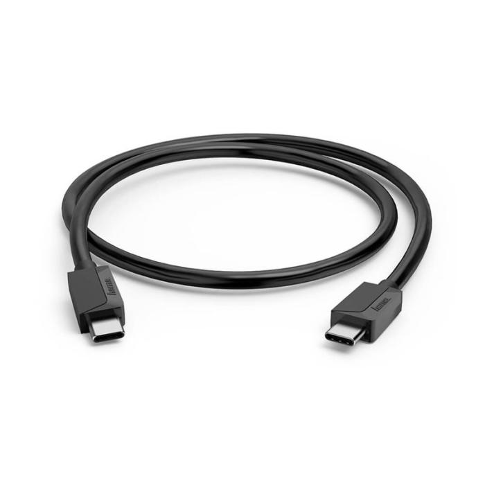 Hama - HAMA Kabel USB-C USB 3.2 Gen2 10 Gbit/s 100W 2.0m Svart