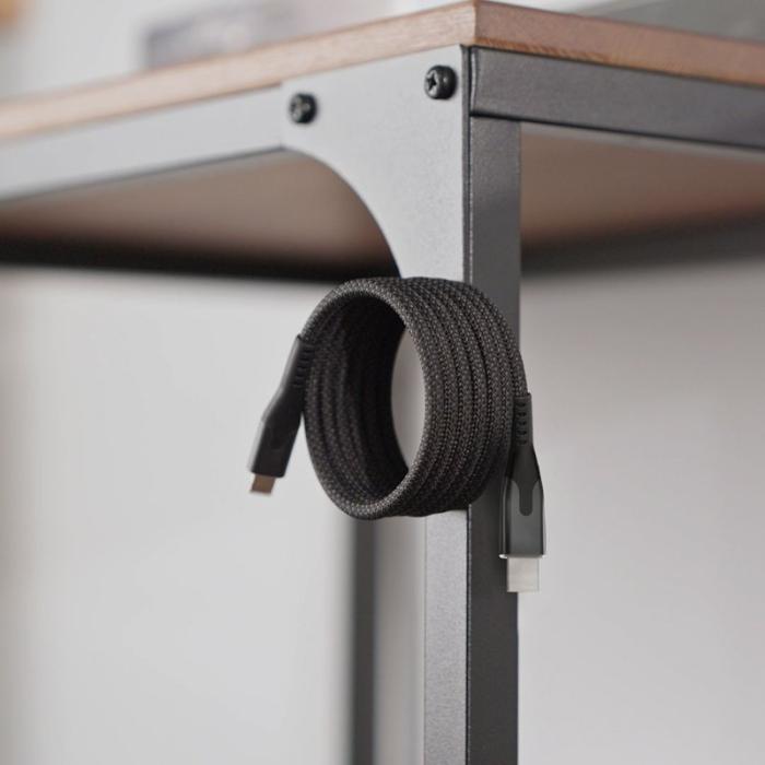 STATIK - STATIK Magnetisk Kabel Magstack Pro USB-C Till USB-C Svart 2m