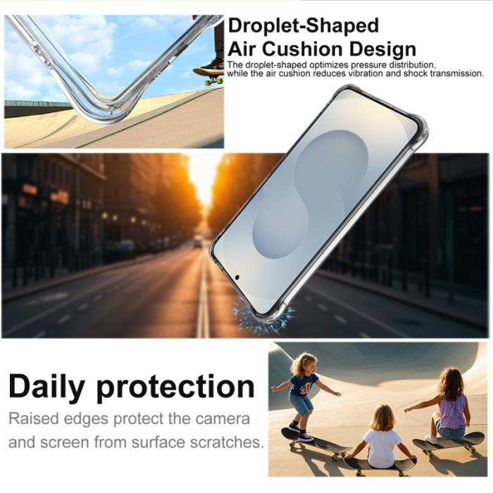 Imak - Imak Mobilskal för Samsung Galaxy S26 Plus TPU Shockproof - Transparent
