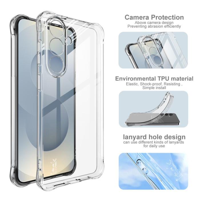 Imak - Imak Mobilskal för Samsung Galaxy S26 Plus TPU Shockproof - Transparent