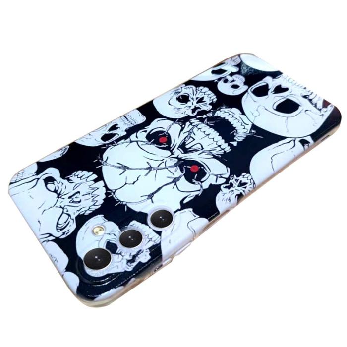 OEM - Mobilskal för Samsung Galaxy S26 Plus TPU - Skalle - Svart