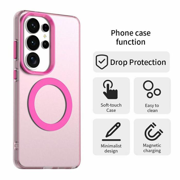 OEM - Mobilskal för Samsung Galaxy S26 Ultra Magnetiskt Anti Drop - Röd