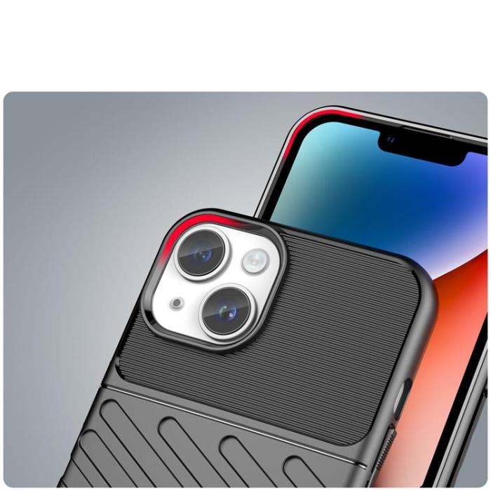 OEM - iPhone 14 Skal Thunder Armored - Svart