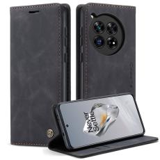 Caseme - CASEME 013 Mobilskal till OnePlus 12 5G Business Stil med Kortfack - Svart