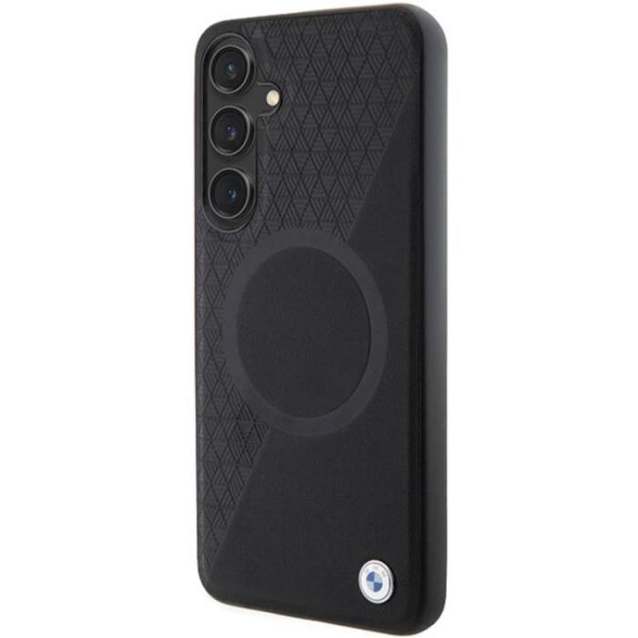 BMW - BMW Galaxy S24 Mobilskal Magsafe Half Textured & Circle