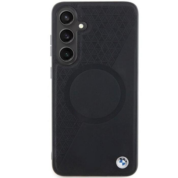 BMW - BMW Galaxy S24 Mobilskal Magsafe Half Textured & Circle