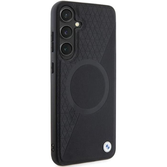 BMW - BMW Galaxy S24 Mobilskal Magsafe Half Textured & Circle