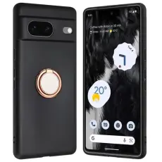 Taltech - Google Pixel 8A Mobilskal Ringhållare - Roseguld