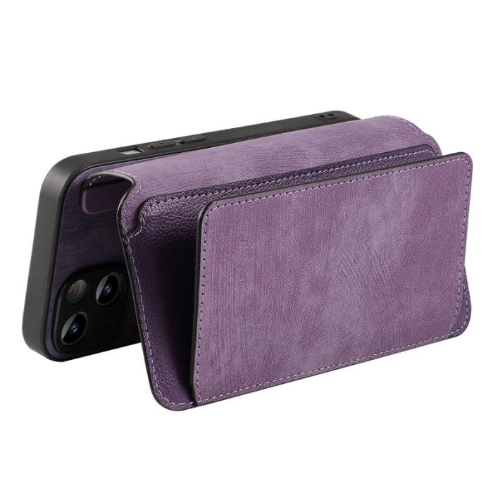 CASENEO - CASENEO MW-02 Plånboksfodral för Xiaomi 15T Pro - Konstläder - Lila