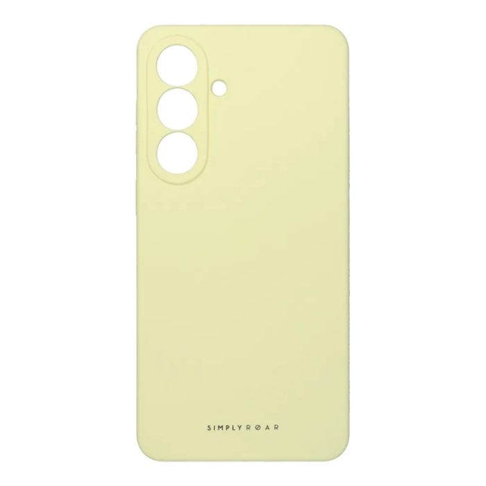 Roar - Roar Mobilskal För Galaxy S26 Cloud Skin - Ljusgul