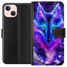 iSecrets - Plånboksfodral till Apple iPhone 13 mini med Neon Varg