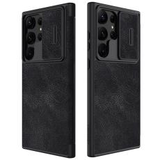 Nillkin - NILLKIN Qin Pro Series Mobilskal till Samsung Galaxy S23 Ultra Svart