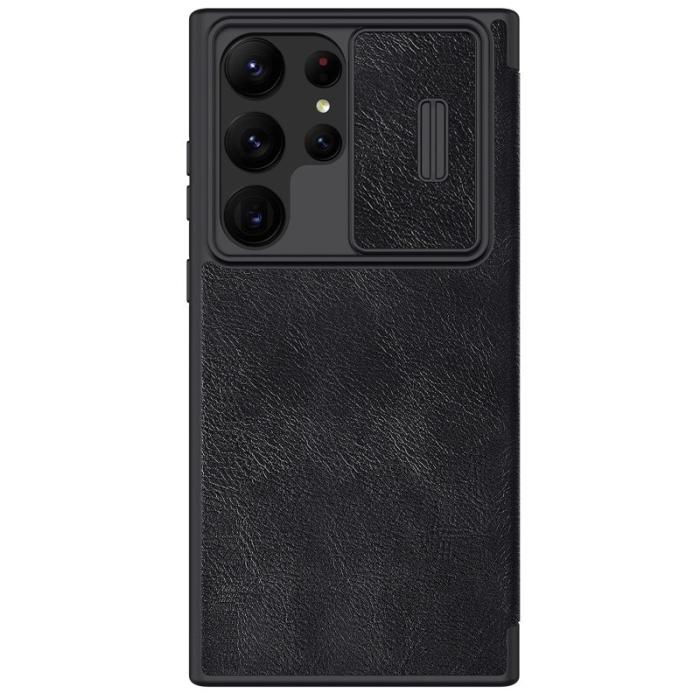 Nillkin - NILLKIN Qin Pro Series Mobilskal till Samsung Galaxy S23 Ultra Svart