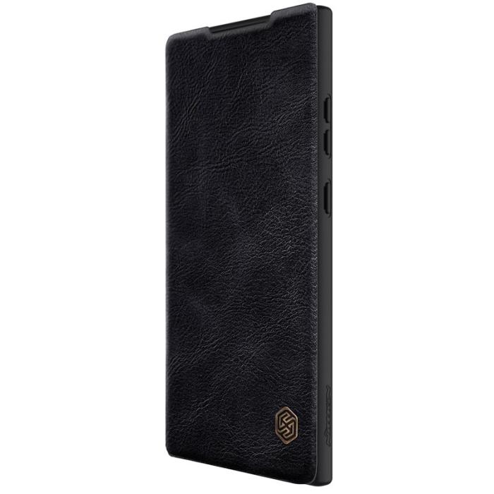 Nillkin - NILLKIN Qin Pro Series Mobilskal till Samsung Galaxy S23 Ultra Svart