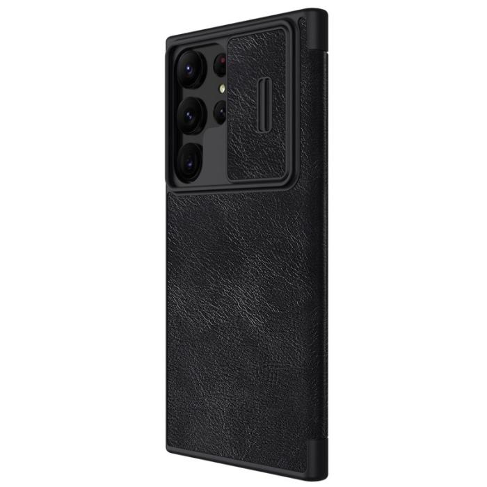 Nillkin - NILLKIN Qin Pro Series Mobilskal till Samsung Galaxy S23 Ultra Svart