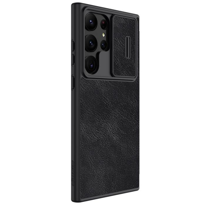 Nillkin - NILLKIN Qin Pro Series Mobilskal till Samsung Galaxy S23 Ultra Svart