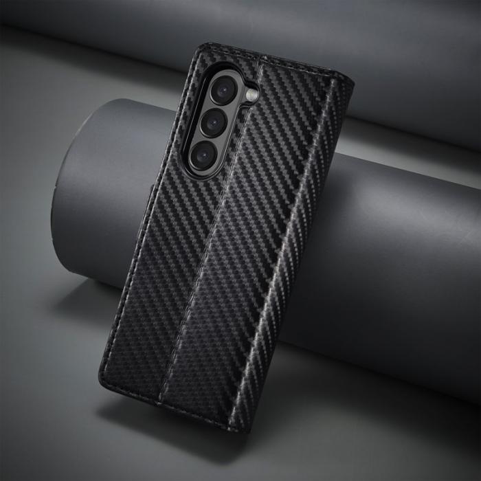 LC.imeeke - LC.IMEEKE Samsung Galaxy Z Fold5 Plånboksfodral Konstläder - Vertikal Rand