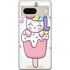 iSecrets - Mobilskal till Google Pixel 7 med Glad enhörning
