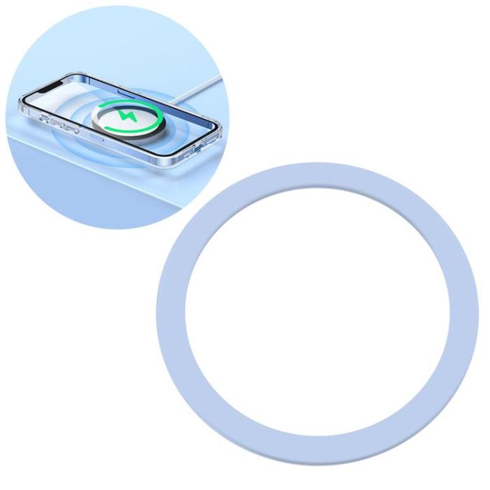 Joyroom - Joyroom Magnetisk Magsafe Metallring för Smartphone - Blå