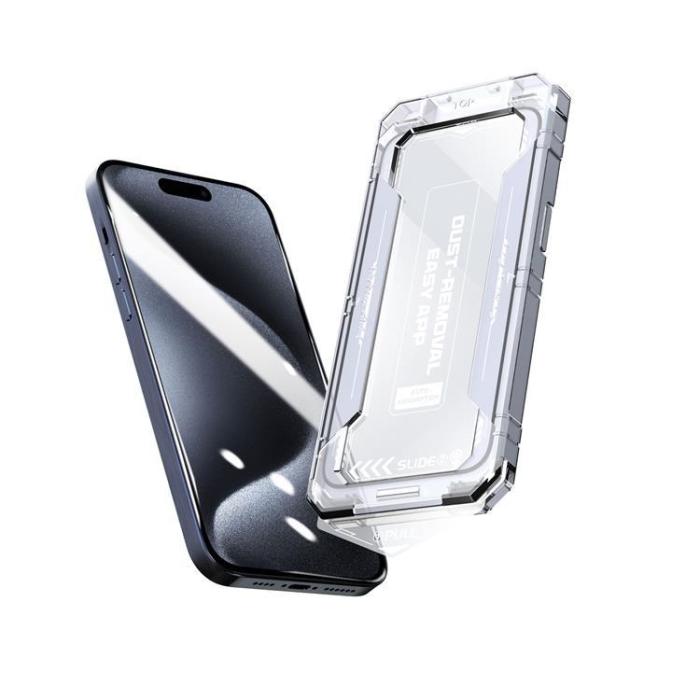 Boom of Sweden - LIVSTIDSGARANTI - BOOM iPhone 15 Pro Max Härdat Glas Skärmskydd - 2 Pack