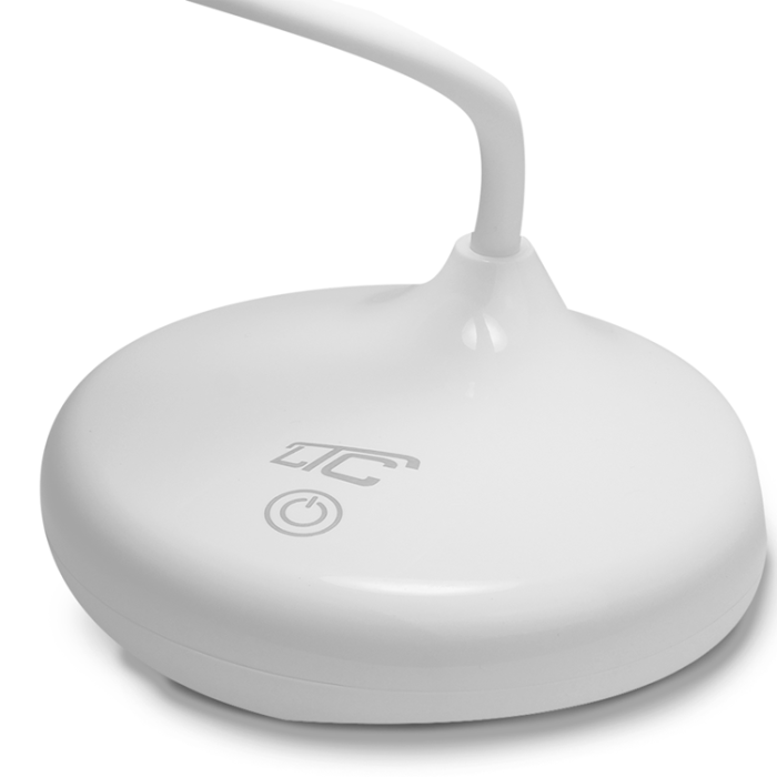 LTC - LTC Skrivbords Trådlös LED-lampa Touch 6W 3000mAh - Vit