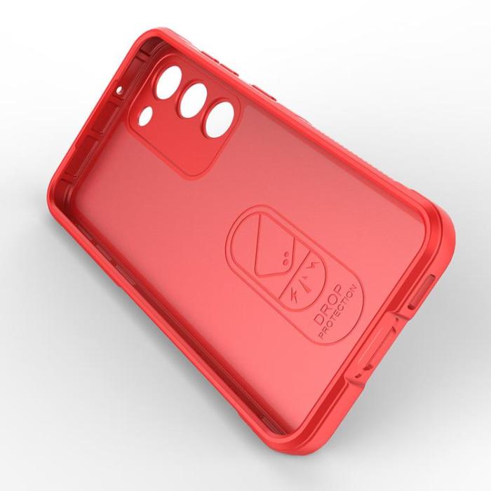 OEM - Galaxy S23 Plus Skal Magic Shield Flexible Armored - Röd