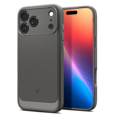 Spigen - Spigen iPhone 17 Pro Max Mobilskal Magsafe Rugged Armor - Grå