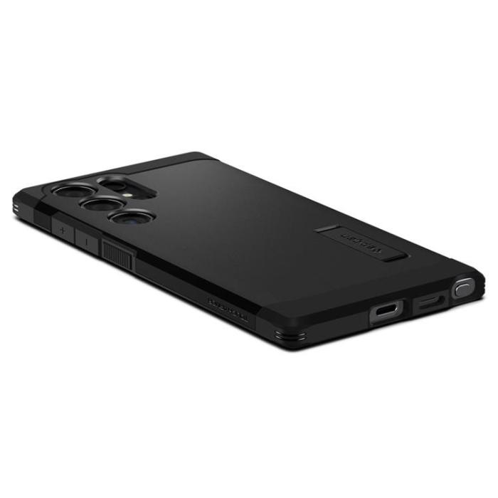 Spigen - Spigen Galaxy S24 Ultra Mobilskal Tough Armor - Svart