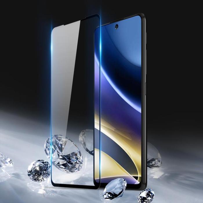 Dux Ducis - Dux Ducis 9D Härdat Glas Skärmskydd 9H Motorola Moto G51 5G - Svart