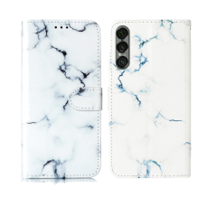 A-One Brand - Sony Xperia 1 VII Plånboksfodral Marble Painted - Vit