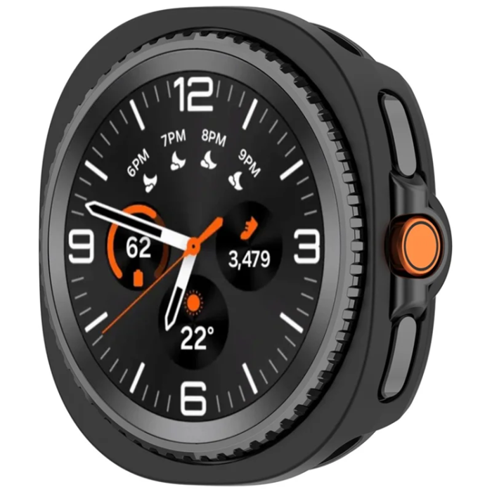 A-One Brand - Galaxy Watch 8 Classic (46mm) Skal Hollow Design - Svart
