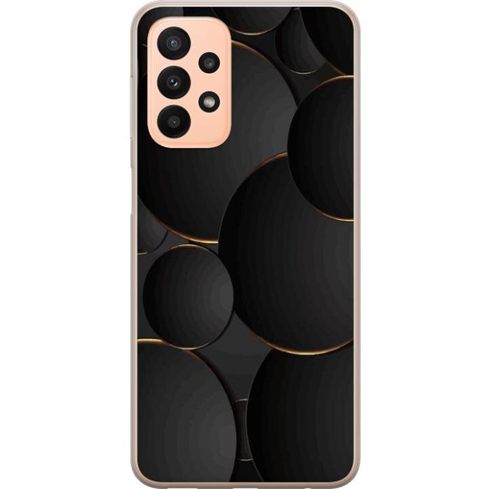 iSecrets - Mobilskal till Samsung Galaxy A23 med Lyxig Cirklar