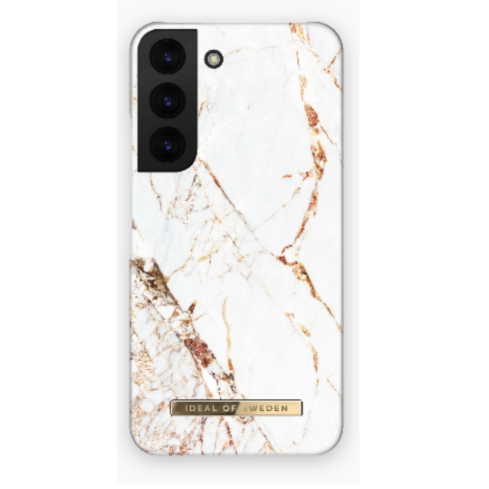 UTGATT1 - Ideal of Sweden Galaxy S22 Skal Fashion - Carrara Guld