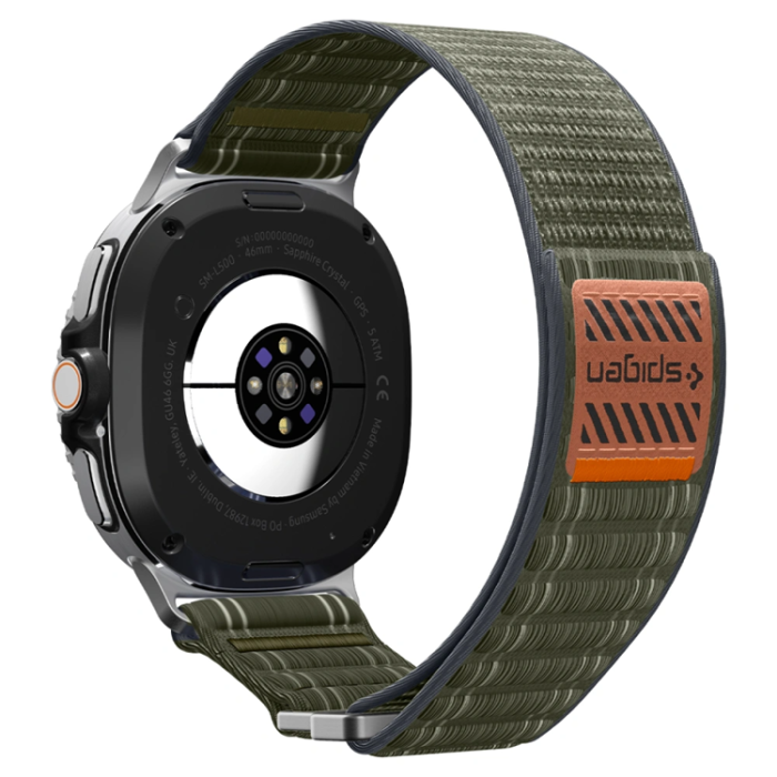 Spigen - Spigen Galaxy Watch 8/8 Classic (40/44/46mm) Armband WBF1 - Grön