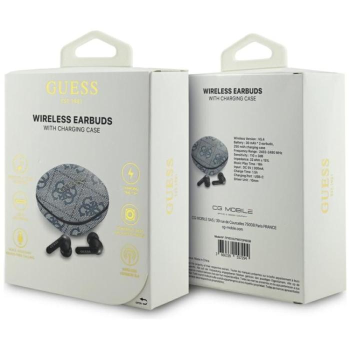 Guess - Guess TWS In-Ear Hörlurar ENC 4G Classic Metal Logo