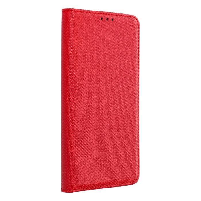 OEM - Redmi 10C Plånboksfodral Smart Konstläder - Röd
