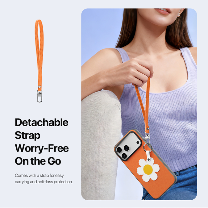 Dux Ducis - DUX DUCIS iPhone 17 Pro Max Mobilskal Fingerring/Rem Luvy Series