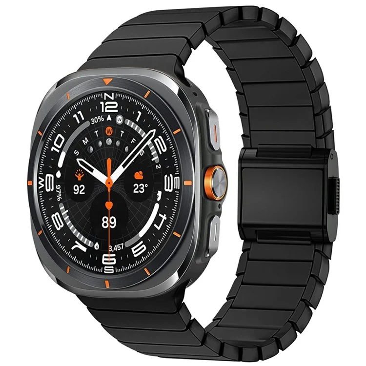Galaxy Watch Ultra (47mm) Armband Stainless Steel - Svart | 5123 | AlltMobil