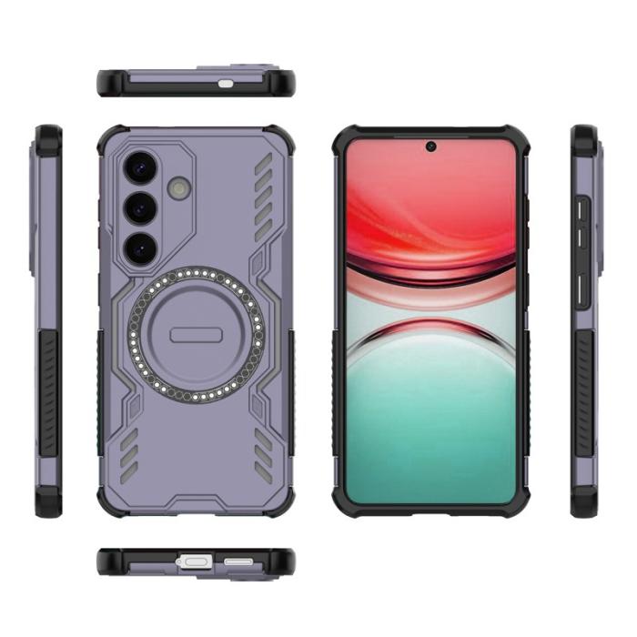 OEM - Mobilskal till Samsung Galaxy S26/S26 Pro Magnetiskt Butterfly Armor - Lila
