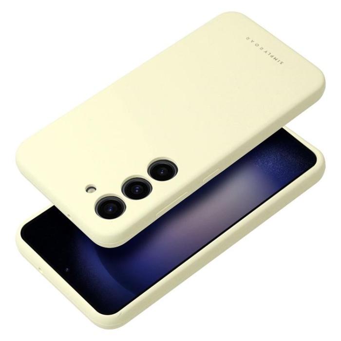 Roar - Roar Galaxy A15 4G/5G Mobilskal Cloud Skin - Ljusgul