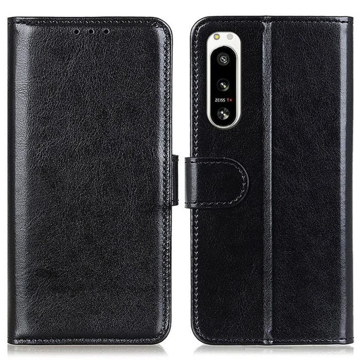 Taltech - Sony Xperia 5 IV Plånboksfodral - Svart